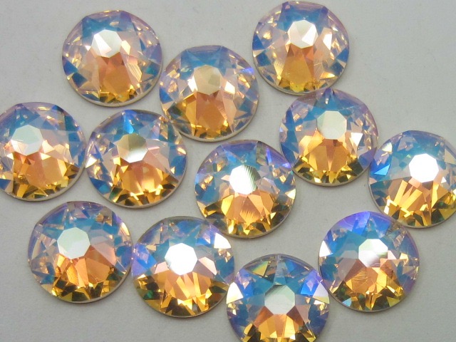 1 Gross 9ss SILK SHIMMER FLATBACK European Rhinestones